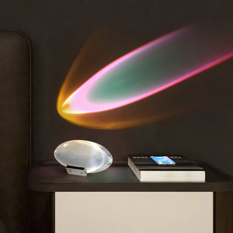 Your Own Personal Galaxy: Italian Crystal LED Lamp