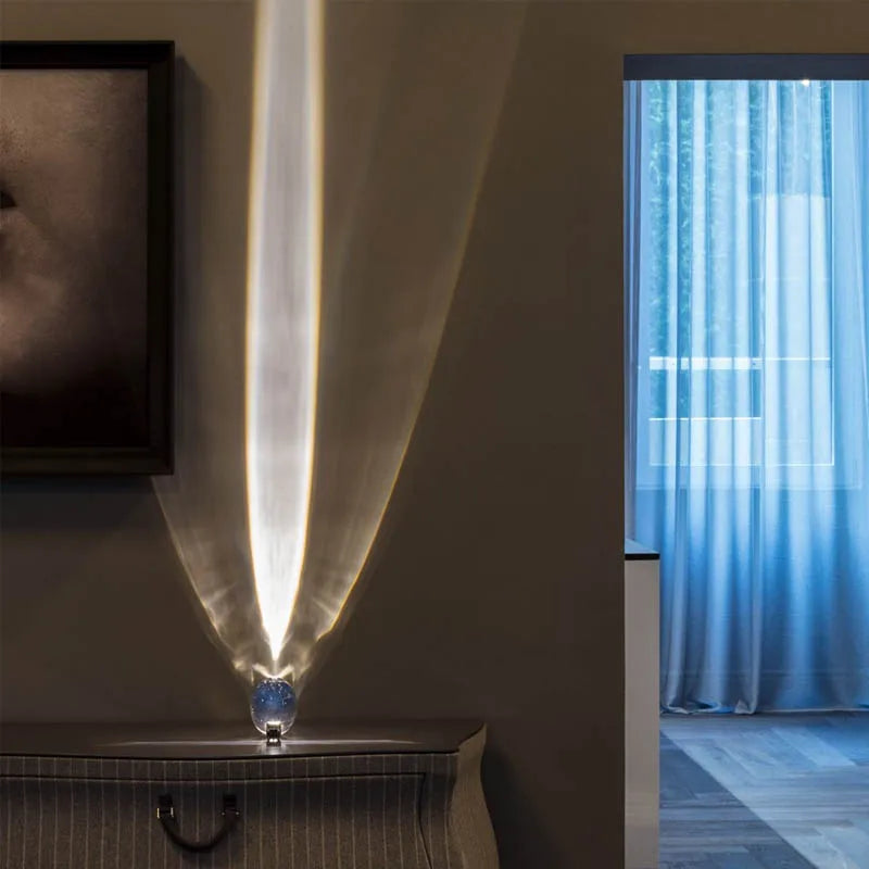 Your Own Personal Galaxy: Italian Crystal LED Lamp